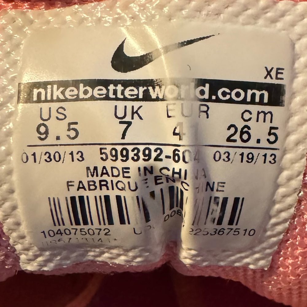 Nike Air Pegasus 30 Women’s running Shoes Atomic Pink/Armory Slate Size 9.5 - Picture 6 of 10